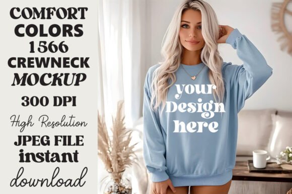 Comfort Colors 1566 Mockup Chambray 3 Review for Real Projects
