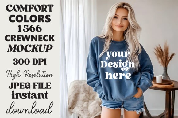 Comfort Colors 1566 Mockup Denim 21 Review for Real Projects