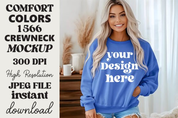 Comfort Colors 1566 Mockup Flow Blue 14 Review