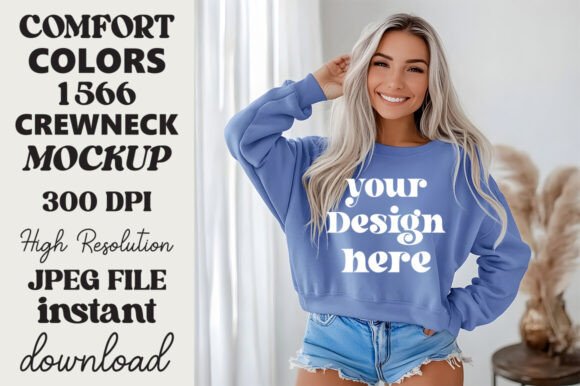 Comfort Colors 1566 Mockup Flow Blue 22 Review
