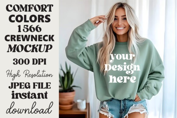 Comfort Colors 1566 Mockup Light Green 1 Review