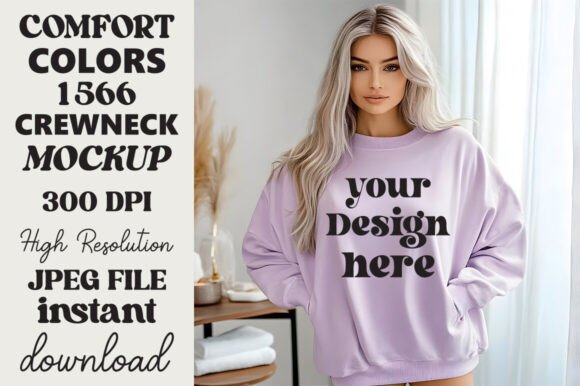 Comfort Colors 1566 Mockup Orchid 8 Review for Real Projects
