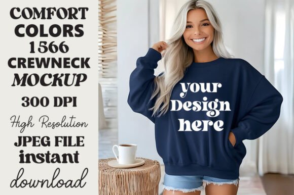 Comfort Colors 1566 Mockup True Navy 20 Review