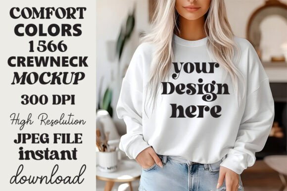 Comfort Colors 1566 Mockup White 3 Review