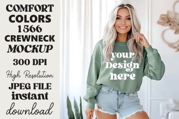 Comfort Colors1566 Mockup Light Green 12 Review