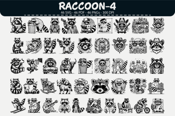 Raccoon Vector Clipart β 46 Designs: A Designerβs Practical Take