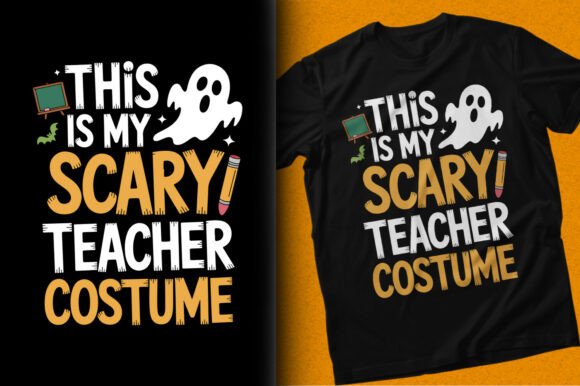 This Is My Scary Teacher Costume T-shirt